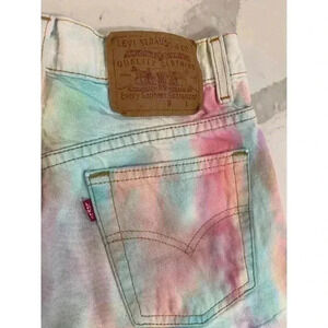 Juniors Levi’s Rad Tie Dye Vintage Inspired Shorts Size 5